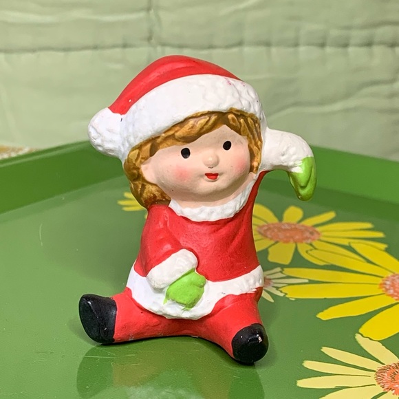 80s Inarco Christmas Figurine - Picture 1 of 6